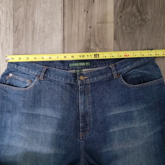 Lauren Ralph Lauren Bootcut Embroidered Jeans - Picture 8 of 12